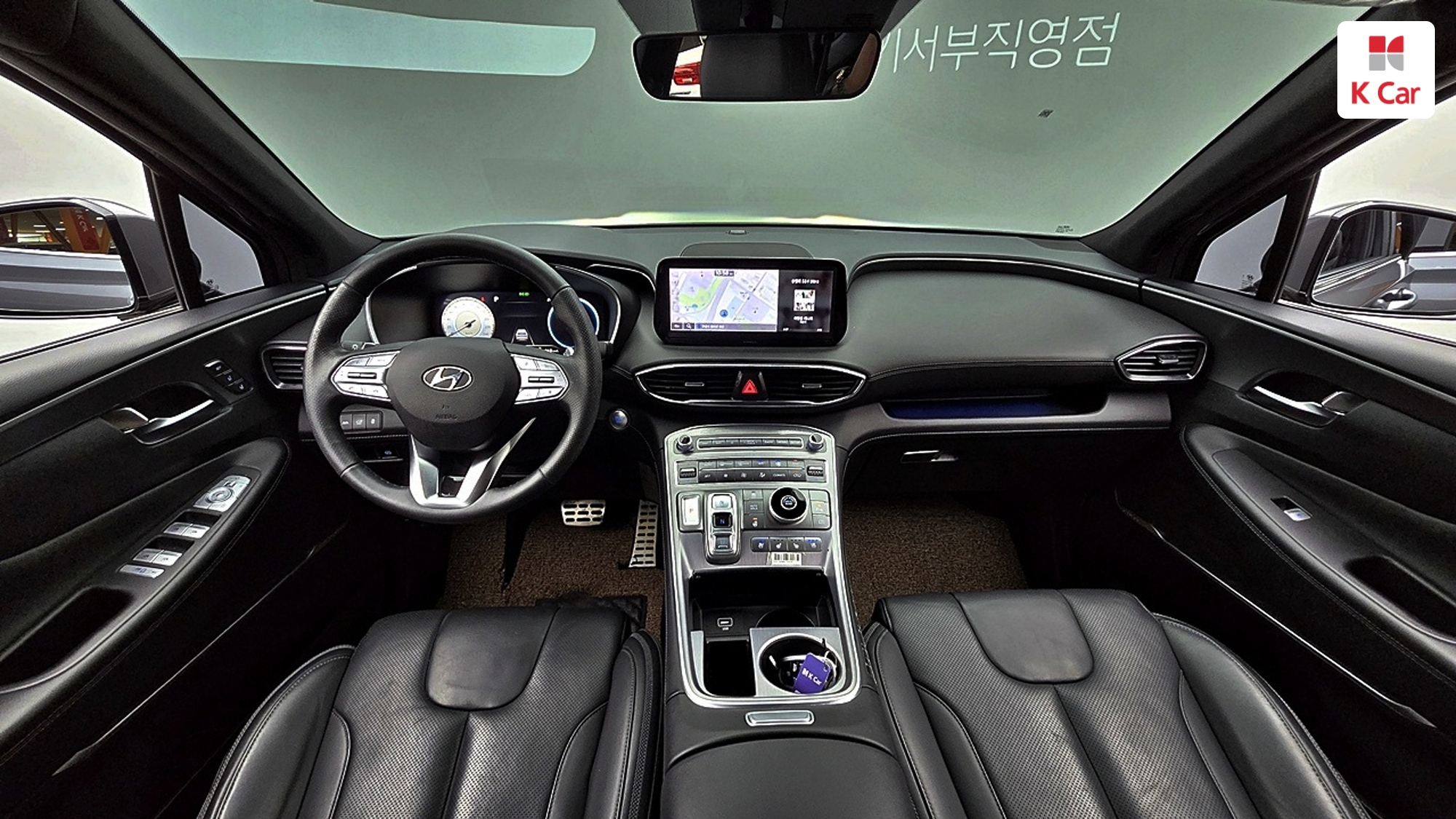 Hyundai Santa FE дизель 2.2 2WD Calligraphy, миниатюра 4