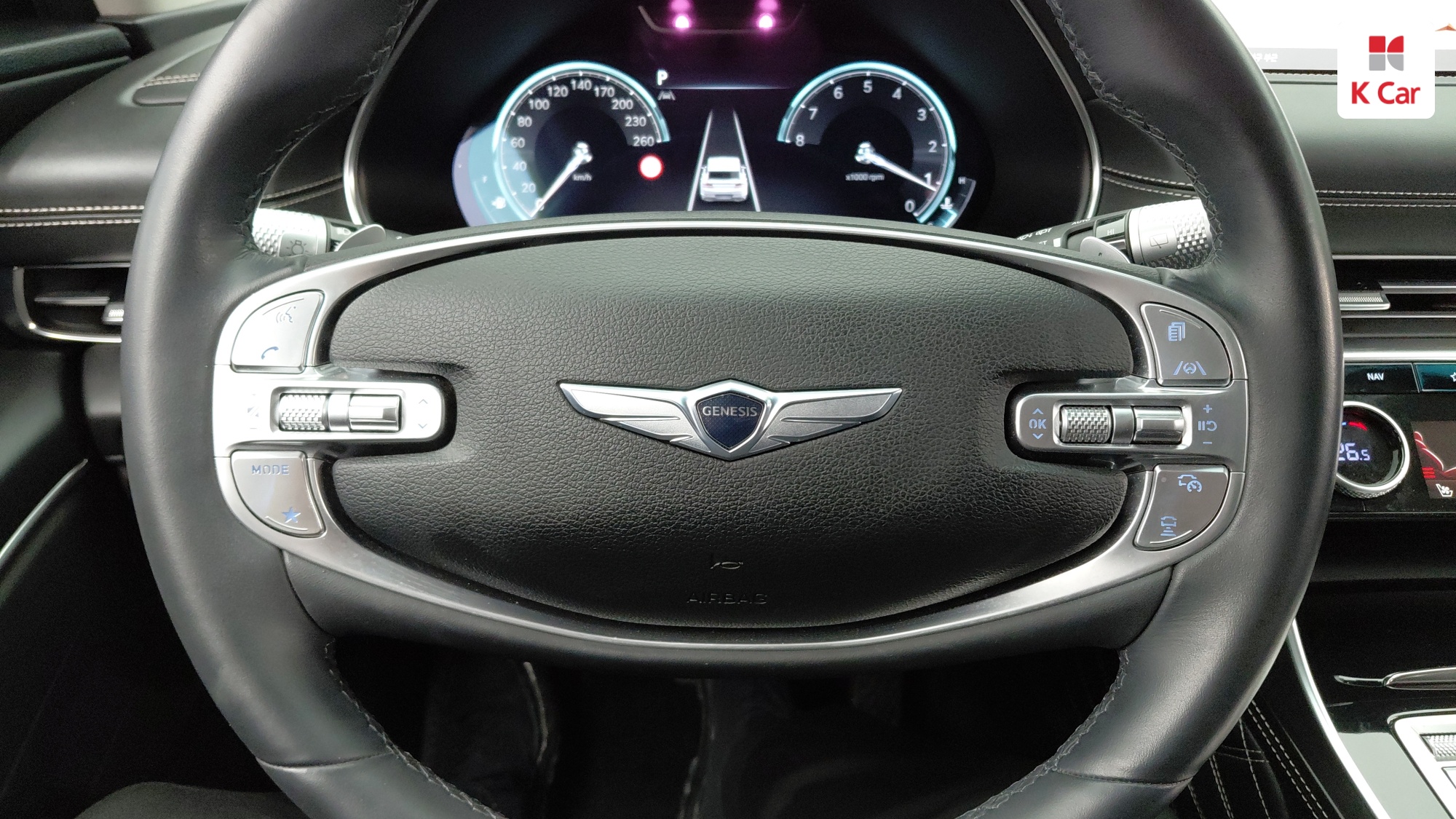 Genesis GV80 бензин 2.5 AWD (6 мест), миниатюра 12