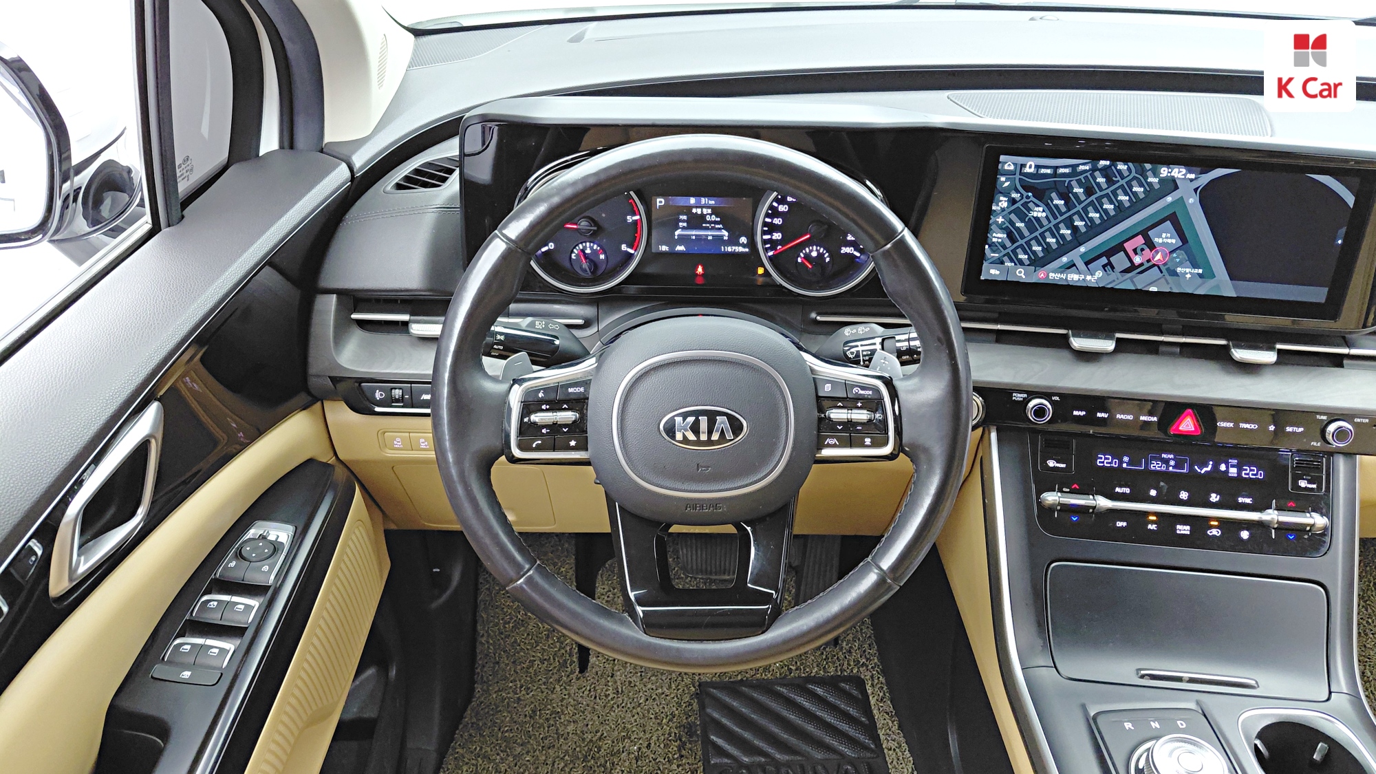 Kia Carnival дизель 2.2 (9 мест) Prestige, миниатюра 7