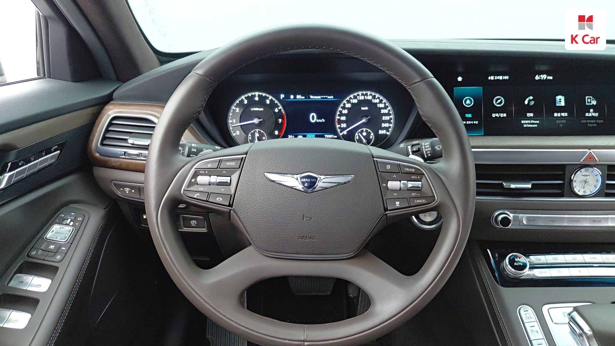 Genesis G90 бензин 4WD 3.8 Premium, миниатюра 22
