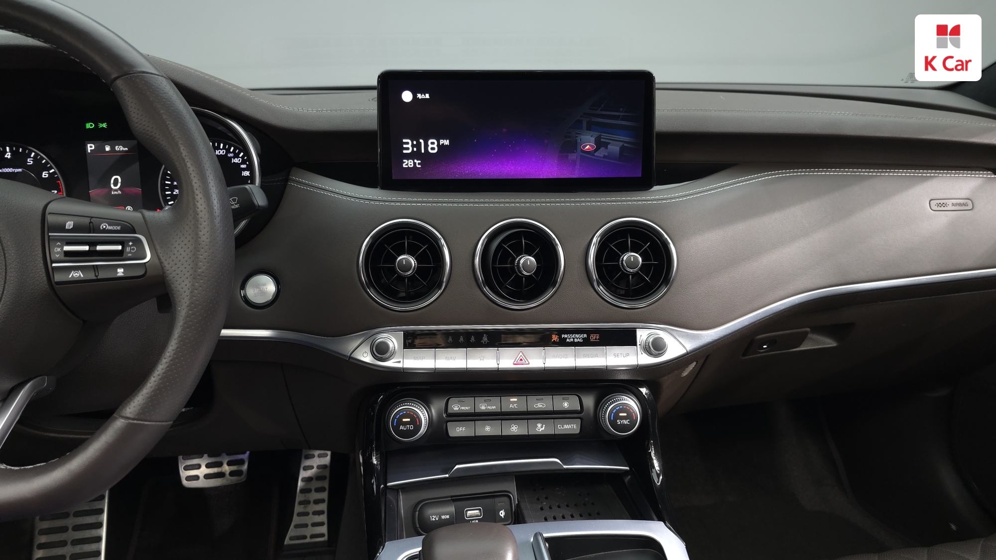 Kia Stinger 3.3 Turbo 2WD Turbo, миниатюра 17