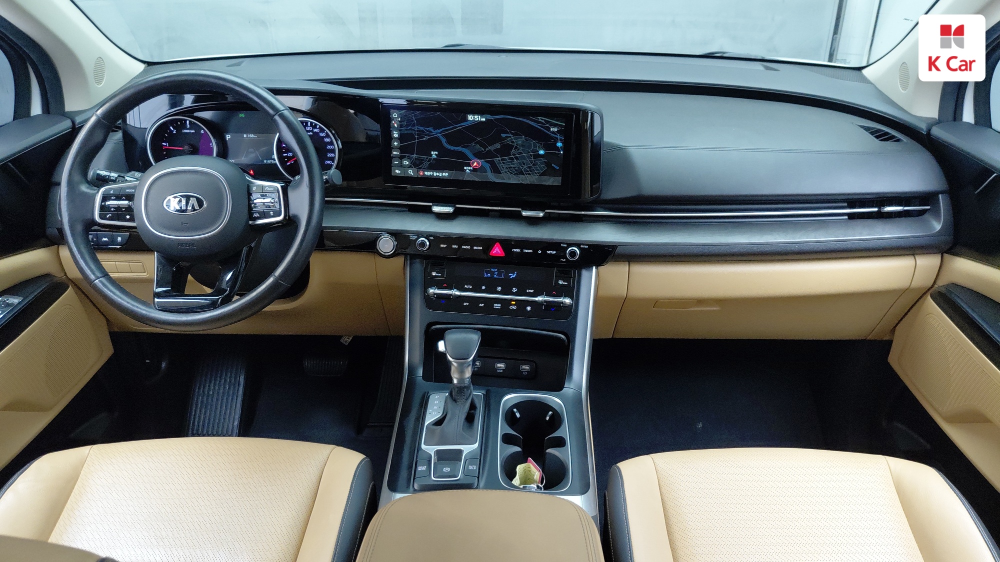 Kia Carnival дизель 2.2 (9 мест) Prestige, миниатюра 3