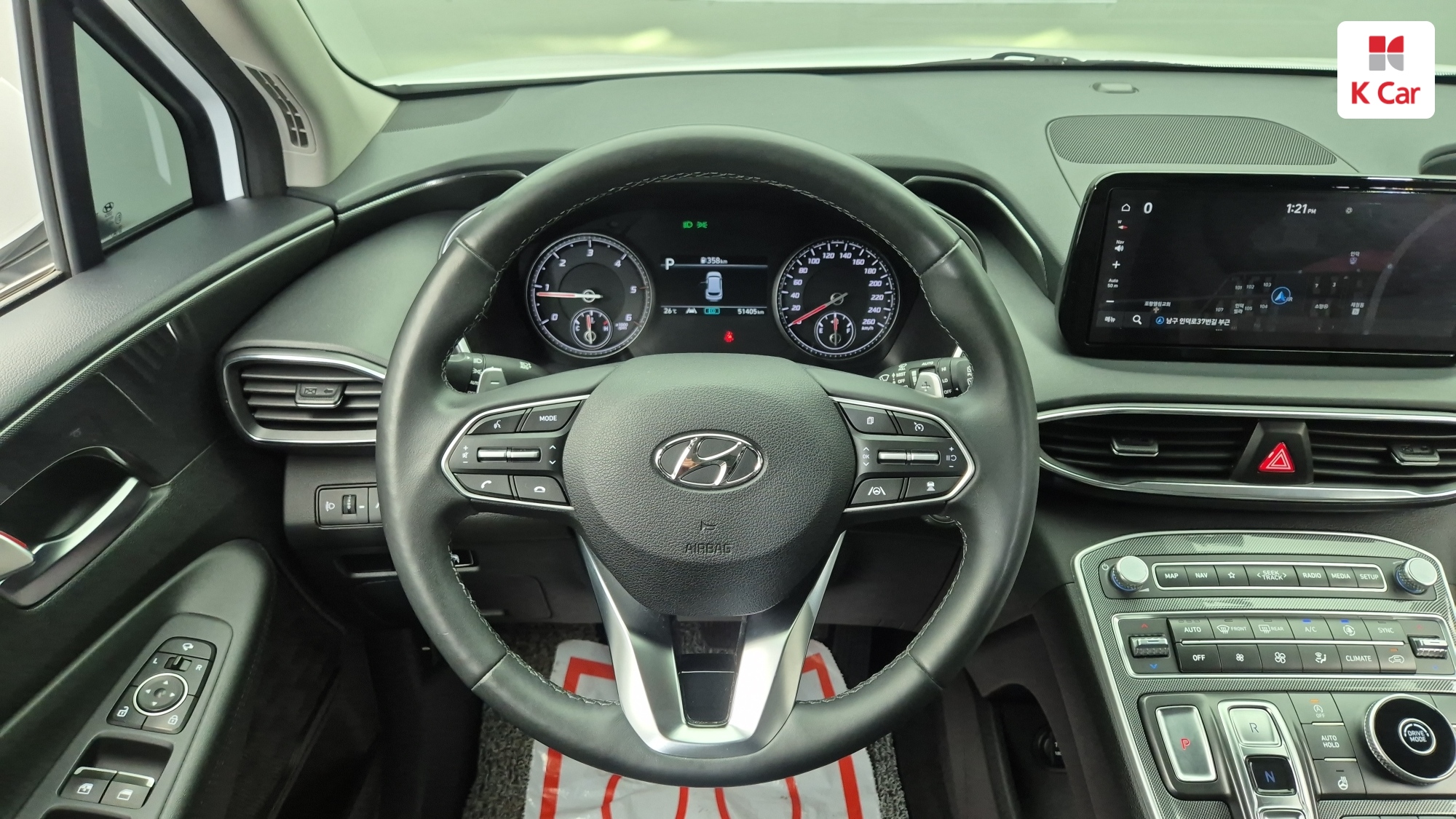 Hyundai Santa FE дизель 2.2 2WD, миниатюра 6