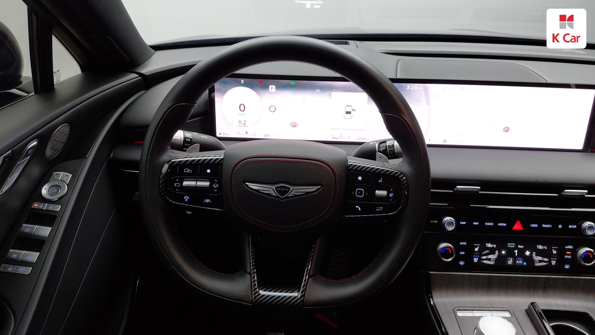Genesis G80 бензин Turbo 2.5 2WD, миниатюра 3