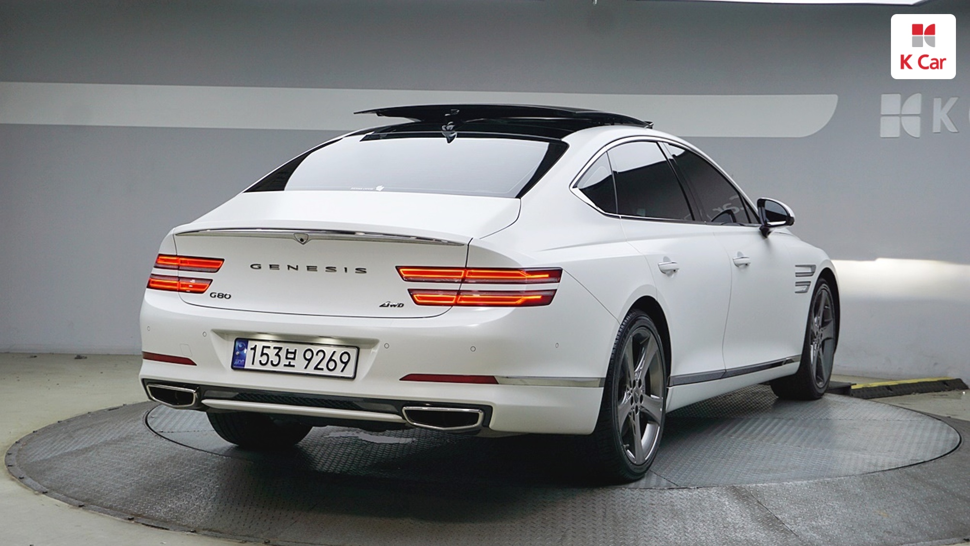 Genesis G80 бензин Turbo 2.5 AWD, миниатюра 3
