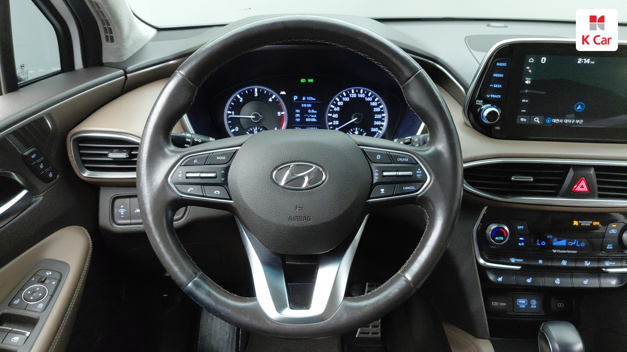 Hyundai Santa FE дизель 2.0 2WD Prestige, миниатюра 15