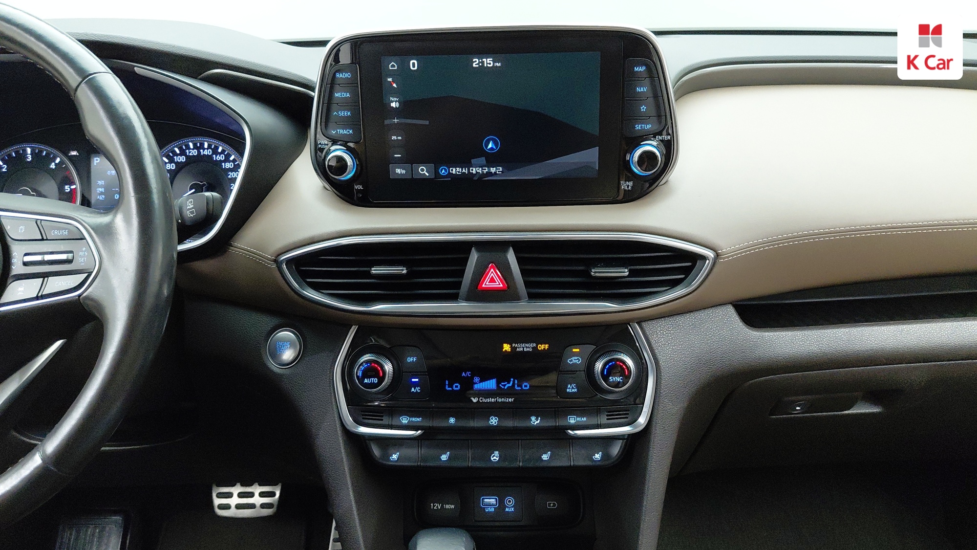 Hyundai Santa FE дизель 2.0 2WD Prestige, миниатюра 19