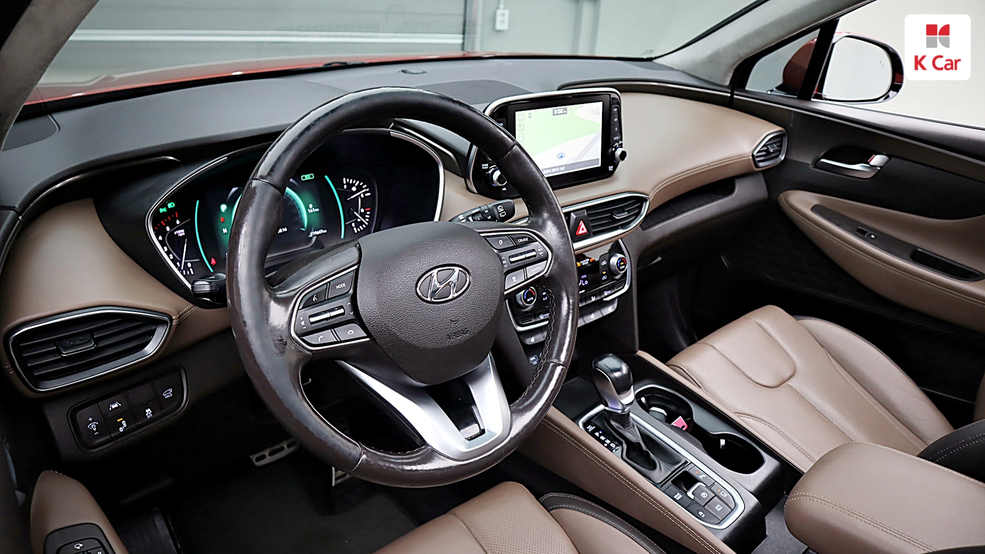 Hyundai Santa FE дизель 2.0 2WD Prestige, миниатюра 14