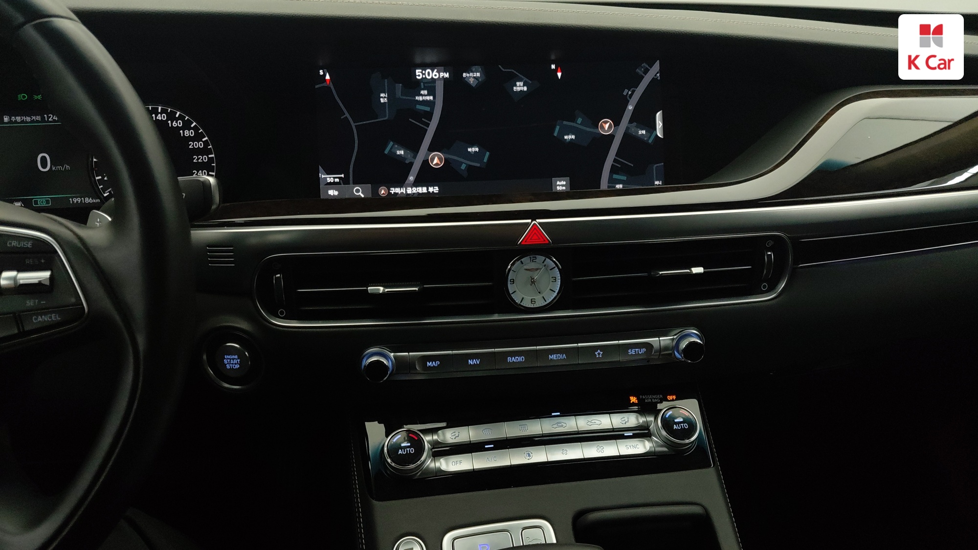 Genesis G90 бензин 4WD 3.8, миниатюра 15