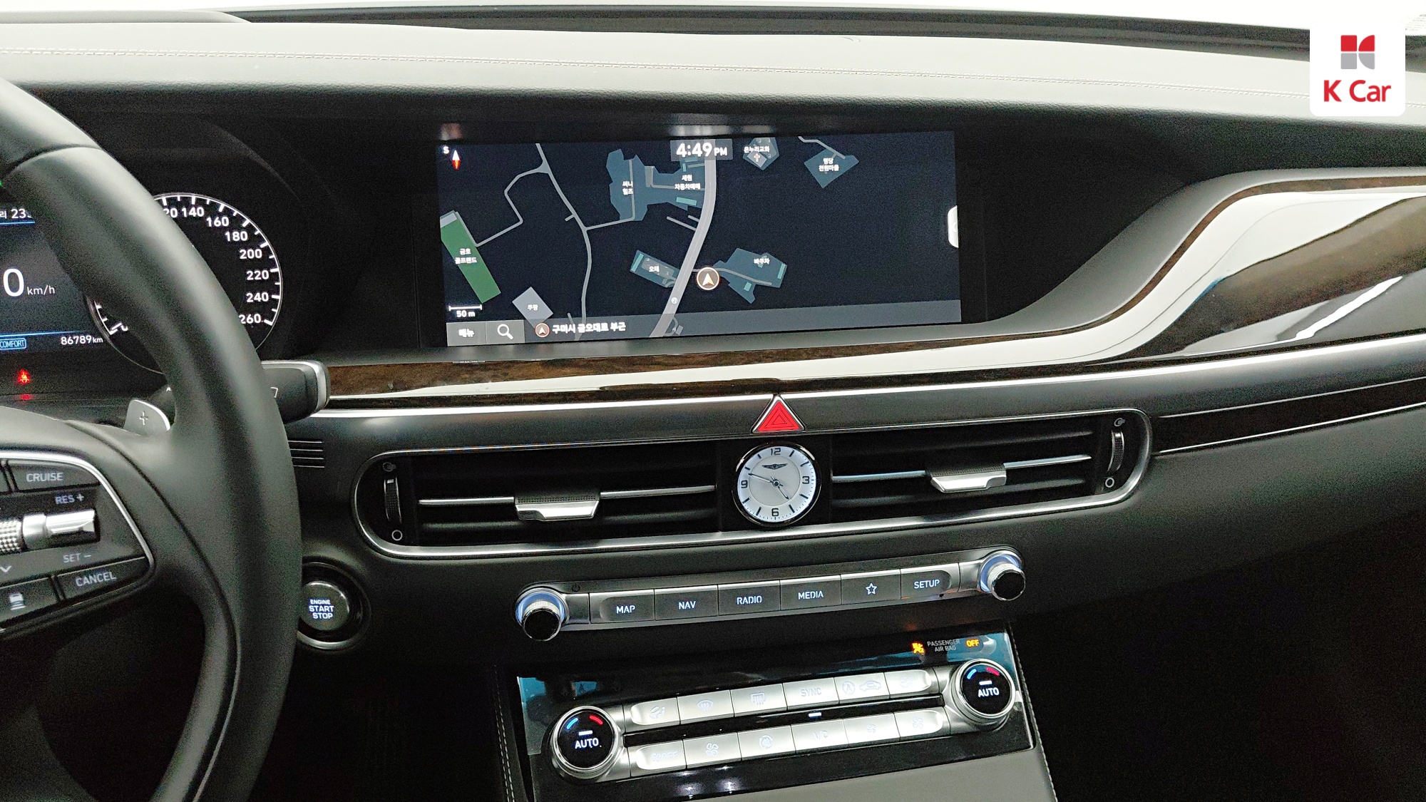 Genesis G90 бензин 4WD 3.8 Premium, миниатюра 20