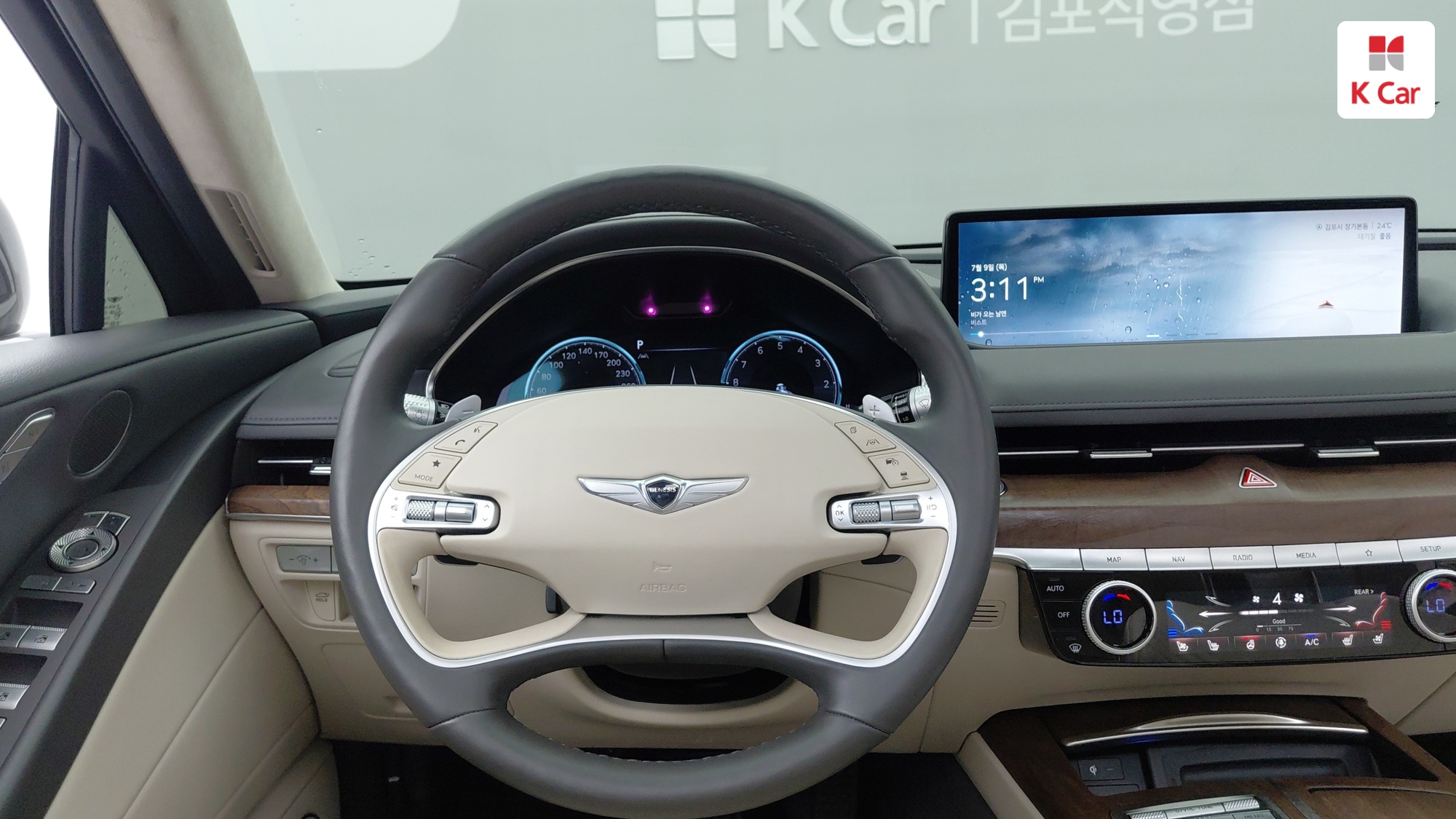 Genesis G80 бензин Turbo 2.5 AWD, миниатюра 11