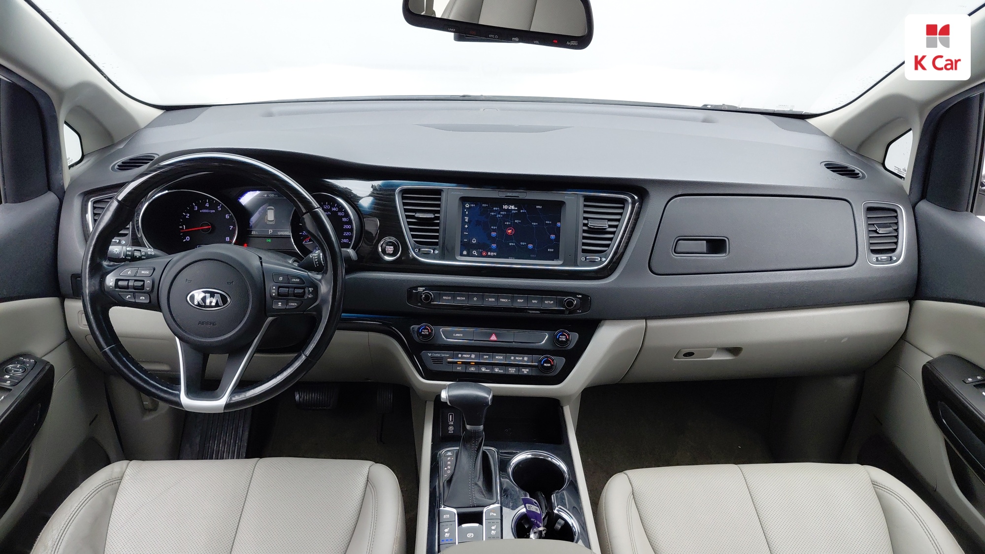 Kia Carnival бензин 9 мест, миниатюра 3