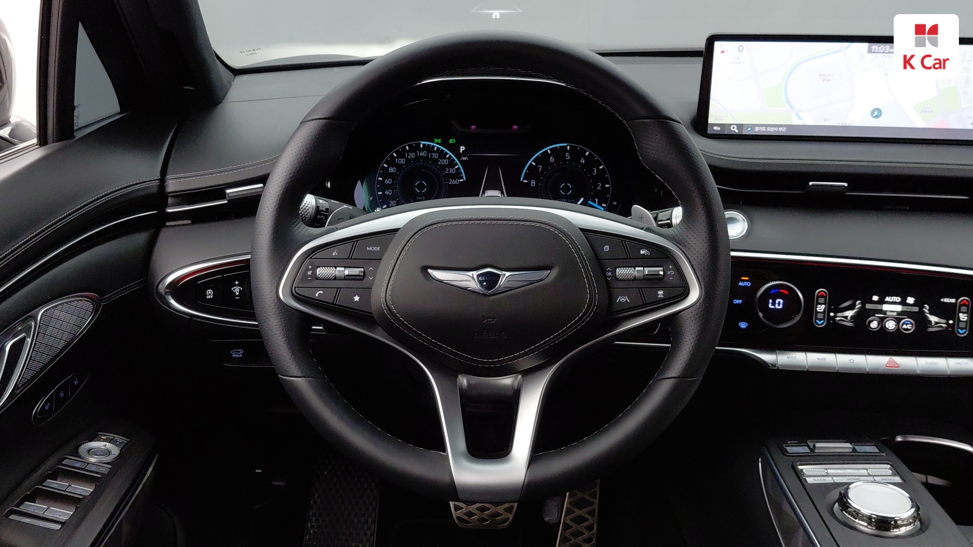 Genesis GV70 бензин Turbo 2.5 2WD, миниатюра 17