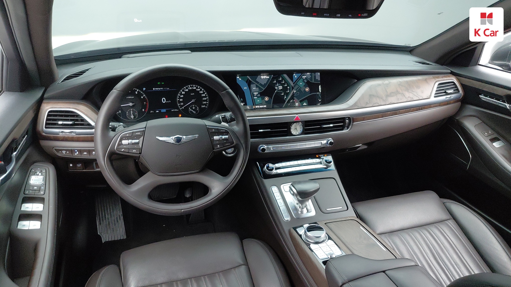 Genesis G90 бензин 4WD 3.8 Premium, миниатюра 3