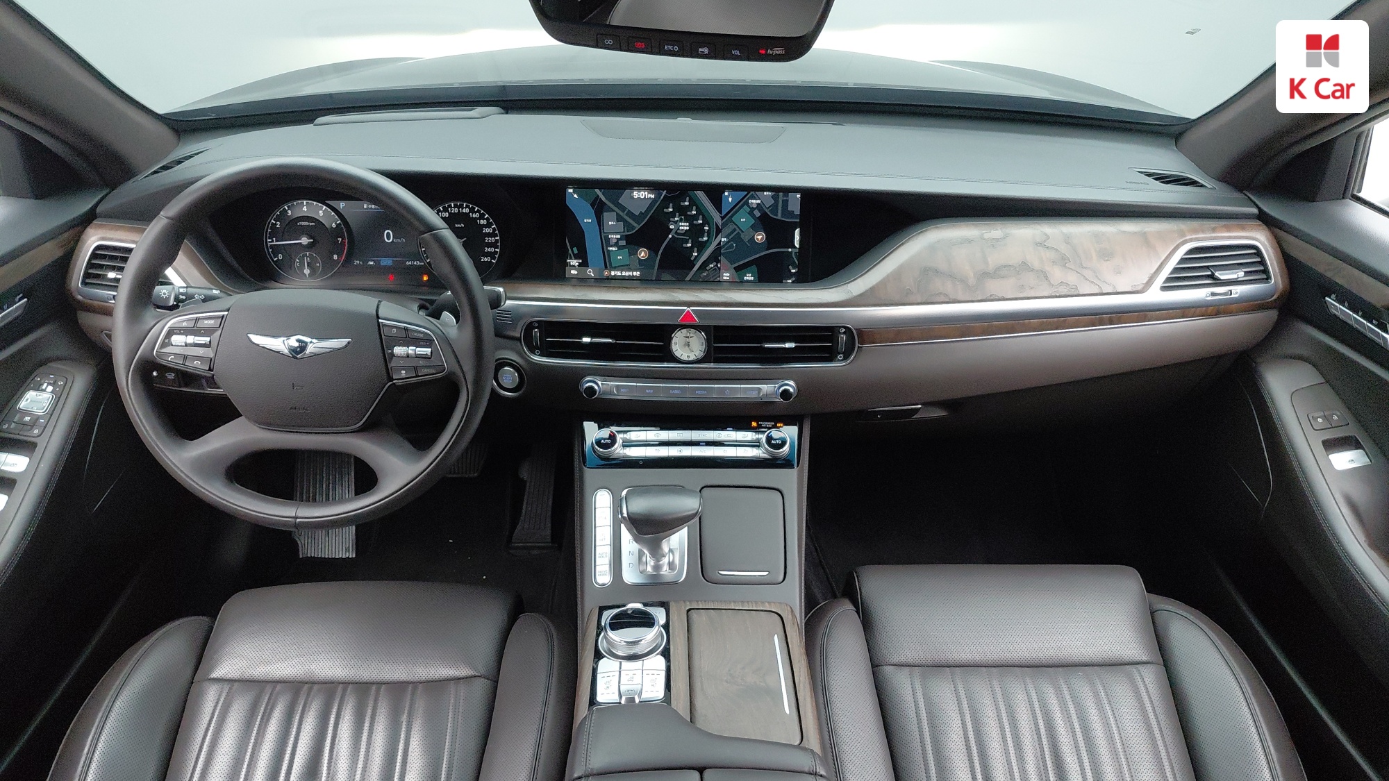 Genesis G90 бензин 4WD 3.8 Premium, миниатюра 4