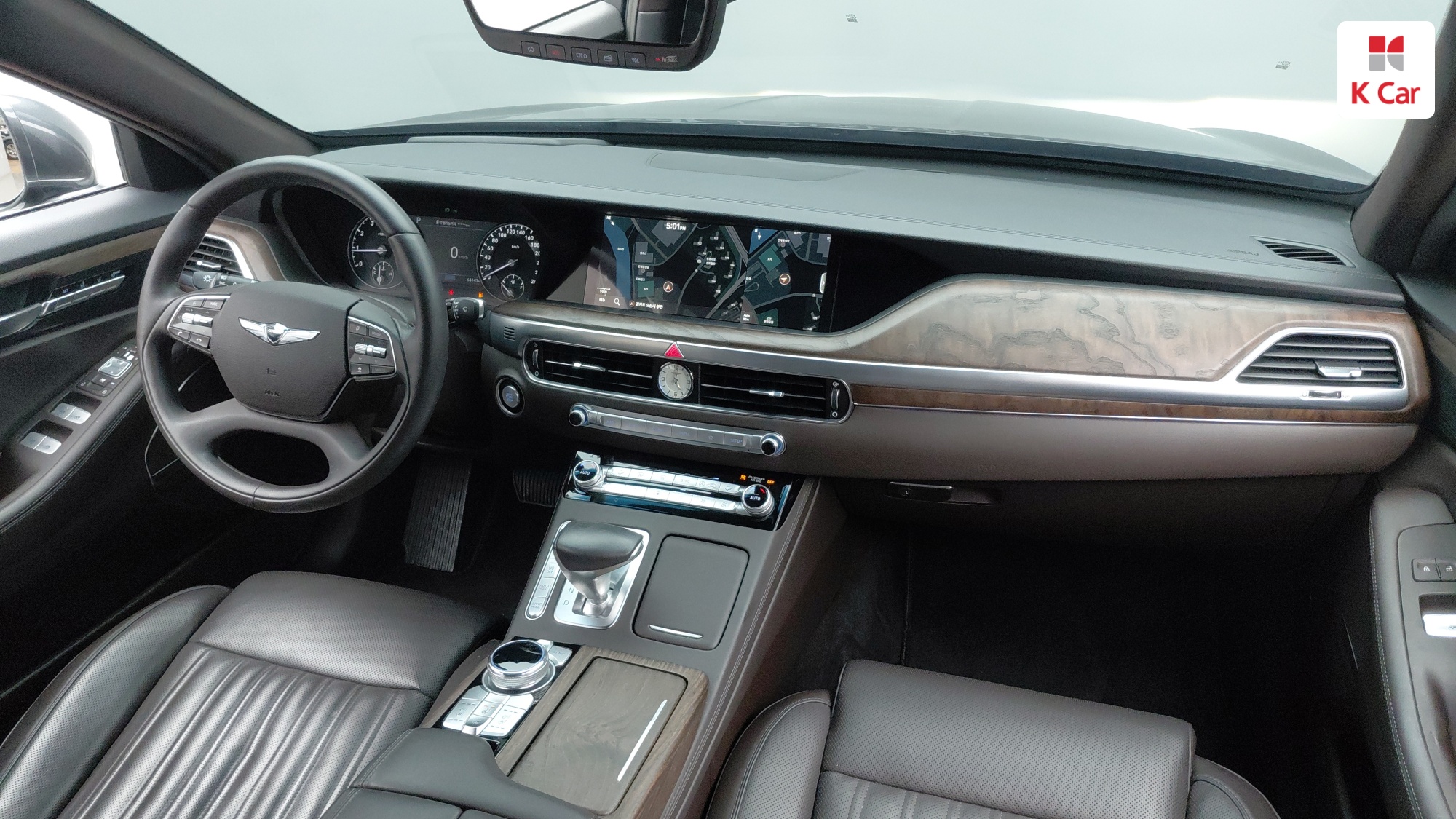 Genesis G90 бензин 4WD 3.8 Premium, миниатюра 5