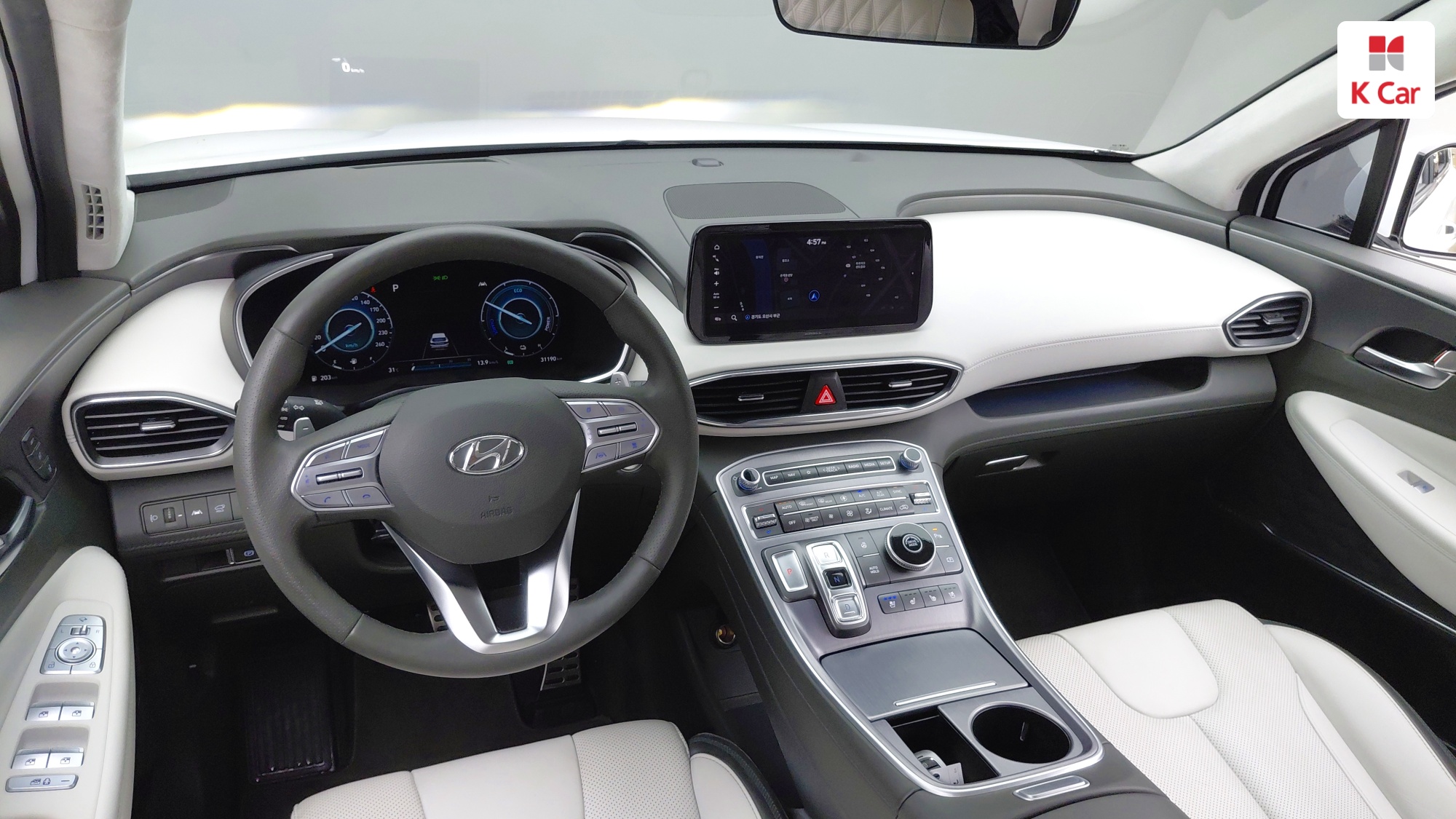 Hyundai Santa FE бензин Turbo 1.6 2WD Calligraphy, миниатюра 3