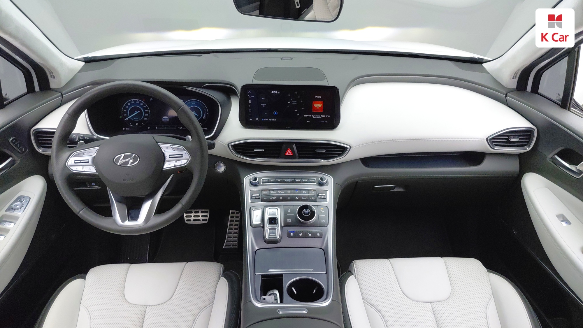 Hyundai Santa FE бензин Turbo 1.6 2WD Calligraphy, миниатюра 4