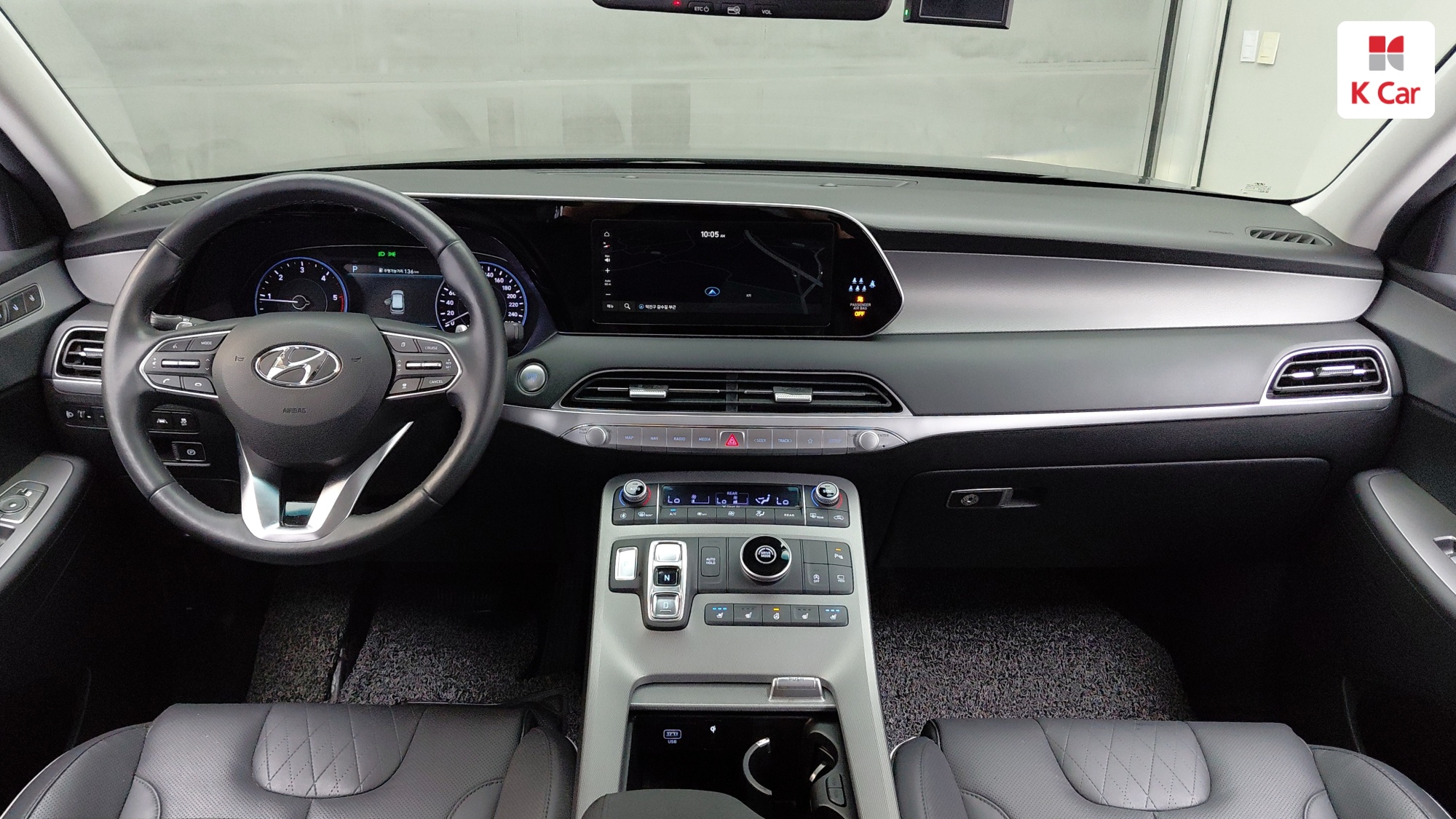 Hyundai Palisade дизель 2.2 2WD (7 мест), миниатюра 3