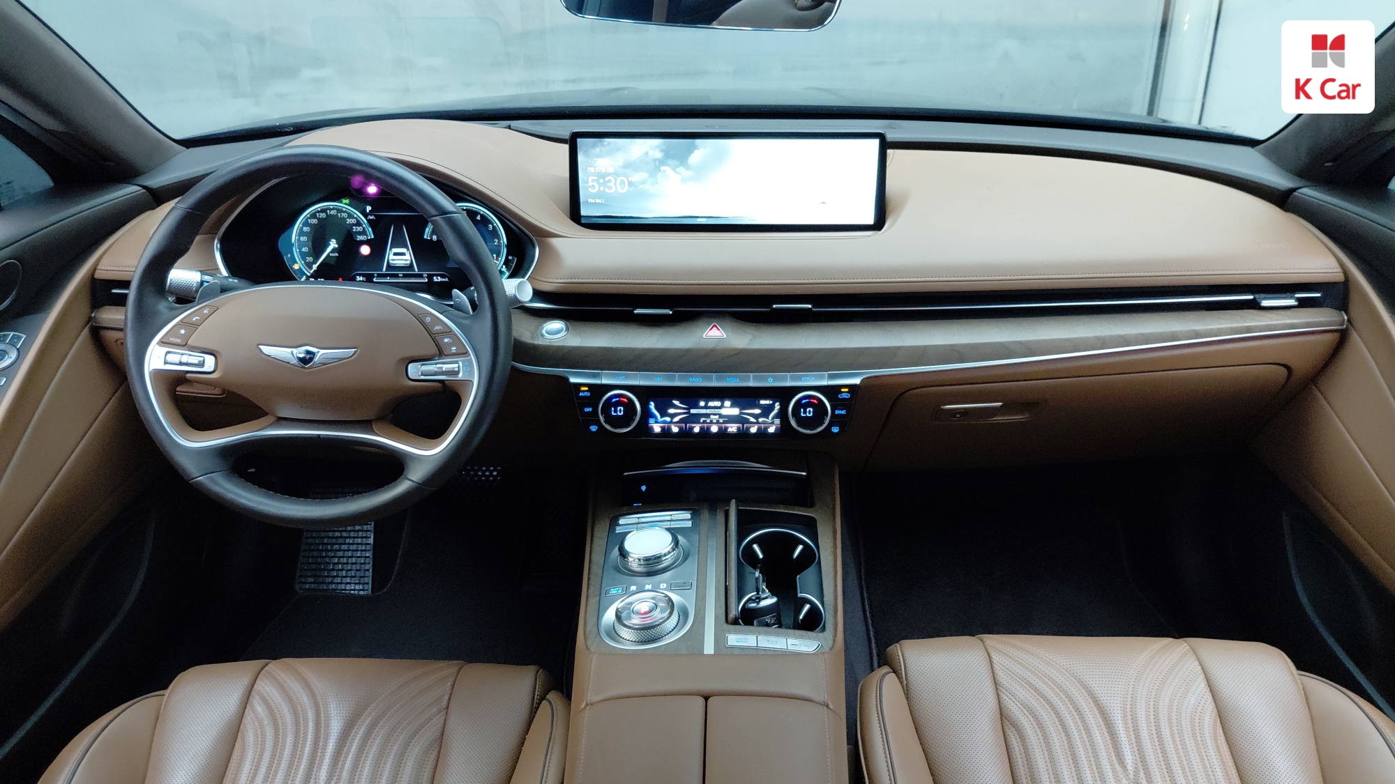 Genesis G80 бензин Turbo 2.5 AWD, миниатюра 4