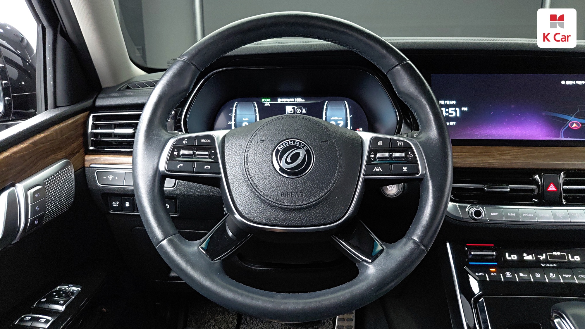 Kia Mohave дизель 3.0 4WD 7 мест, миниатюра 14
