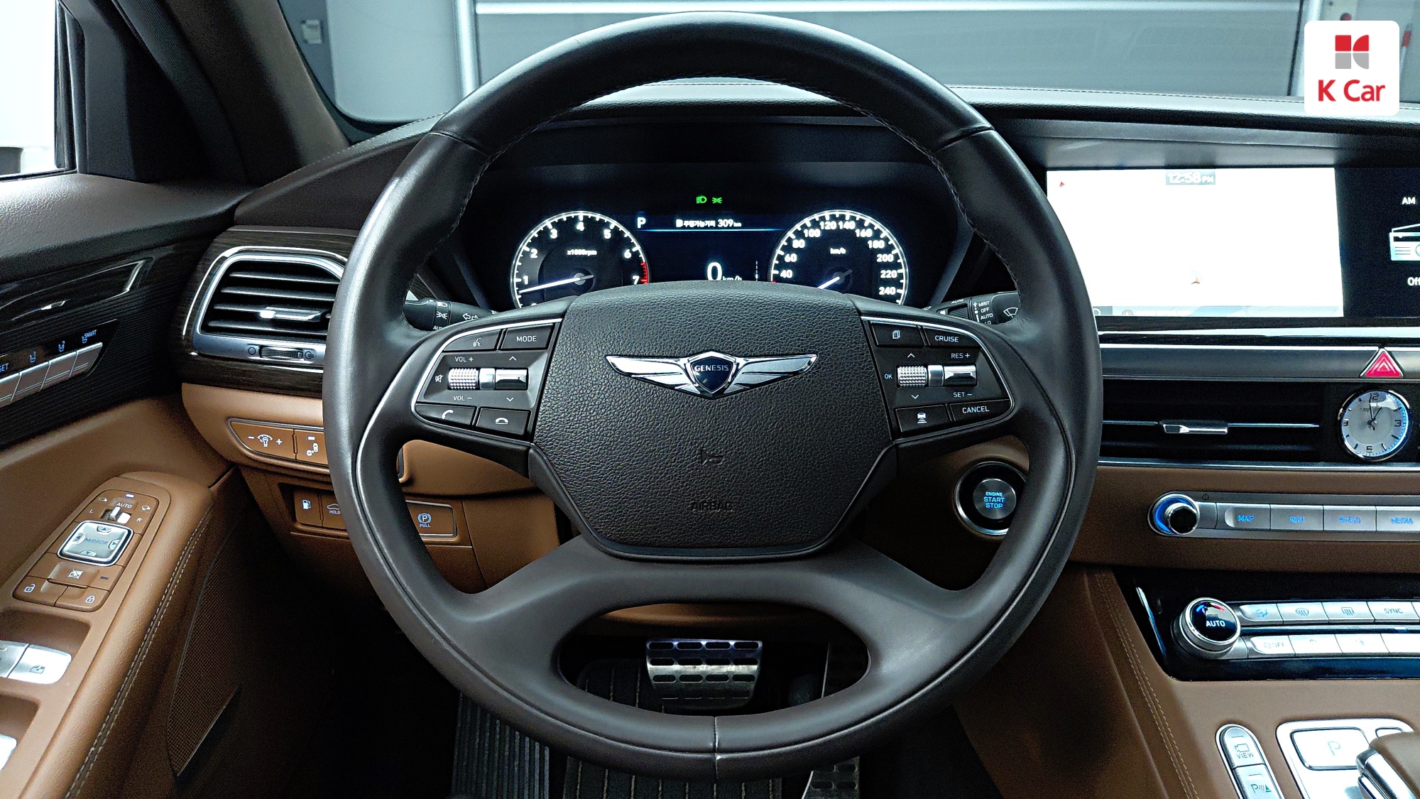 Genesis G90 бензин 4WD 3.8 Premium, миниатюра 17