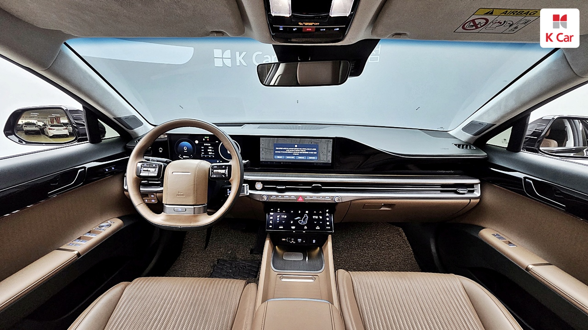 Hyundai Grandeur бензин Turbo 1.6 гибрид Calligraphy, миниатюра 3