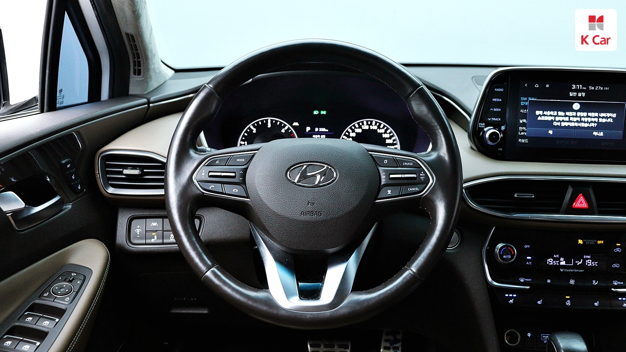 Hyundai Santa FE дизель 2.0 2WD Prestige, миниатюра 26