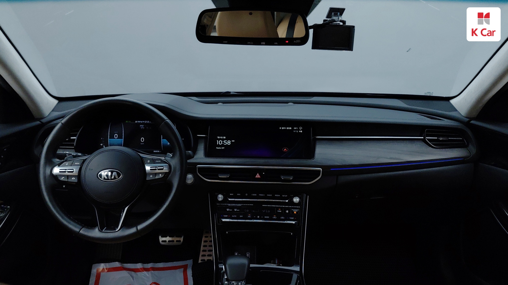 Kia K7 бензин 2.5 X, миниатюра 3