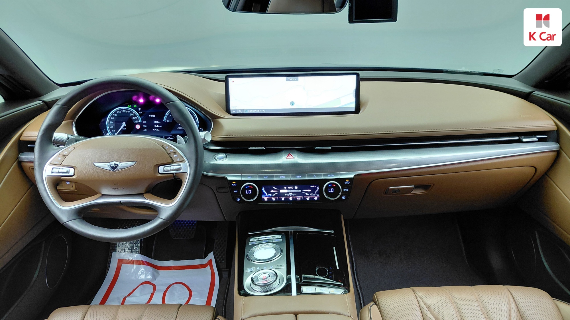 Genesis G80 бензин Turbo 2.5 AWD, миниатюра 2