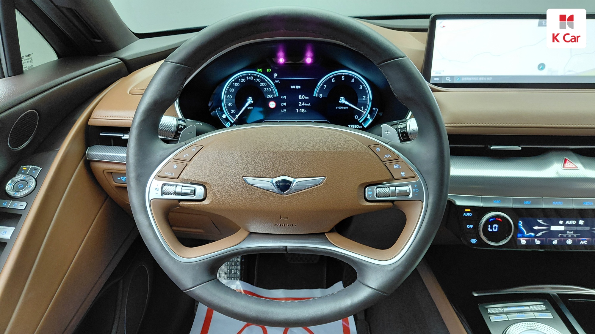 Genesis G80 бензин Turbo 2.5 AWD, миниатюра 13
