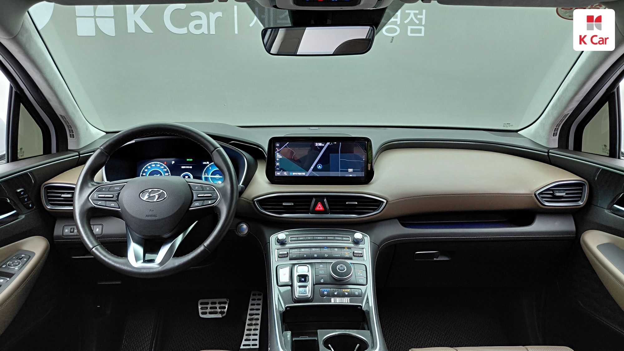 Hyundai Santa FE дизель 2.2 2WD Prestige, миниатюра 3
