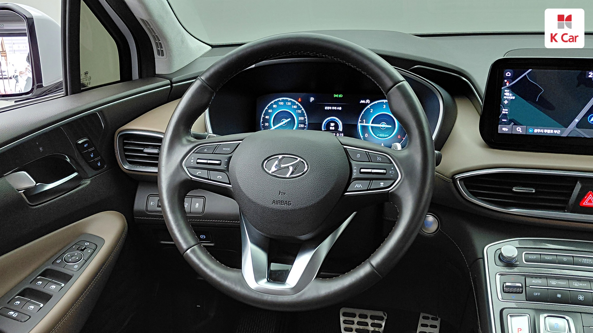 Hyundai Santa FE дизель 2.2 2WD Prestige, миниатюра 8