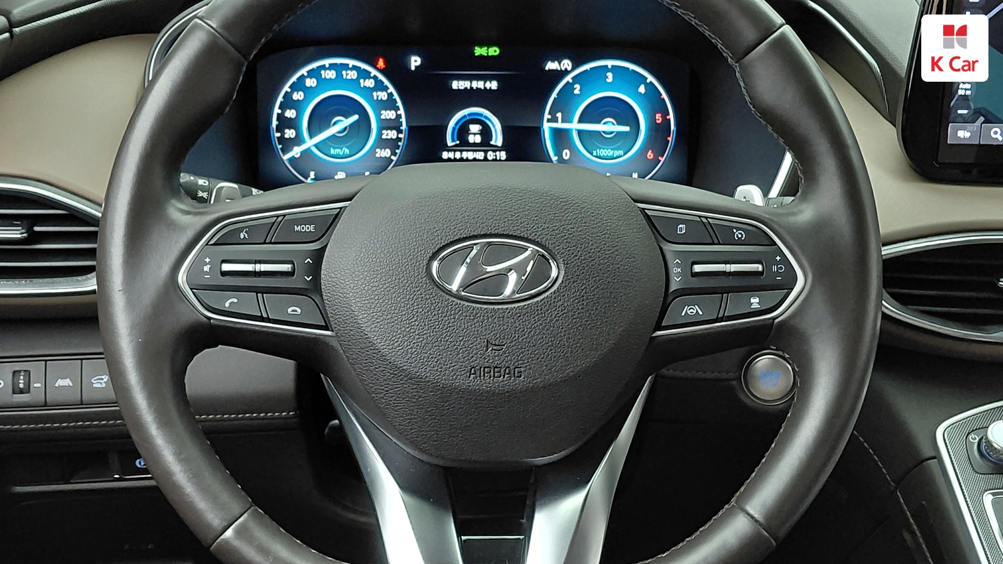 Hyundai Santa FE дизель 2.2 2WD Prestige, миниатюра 9