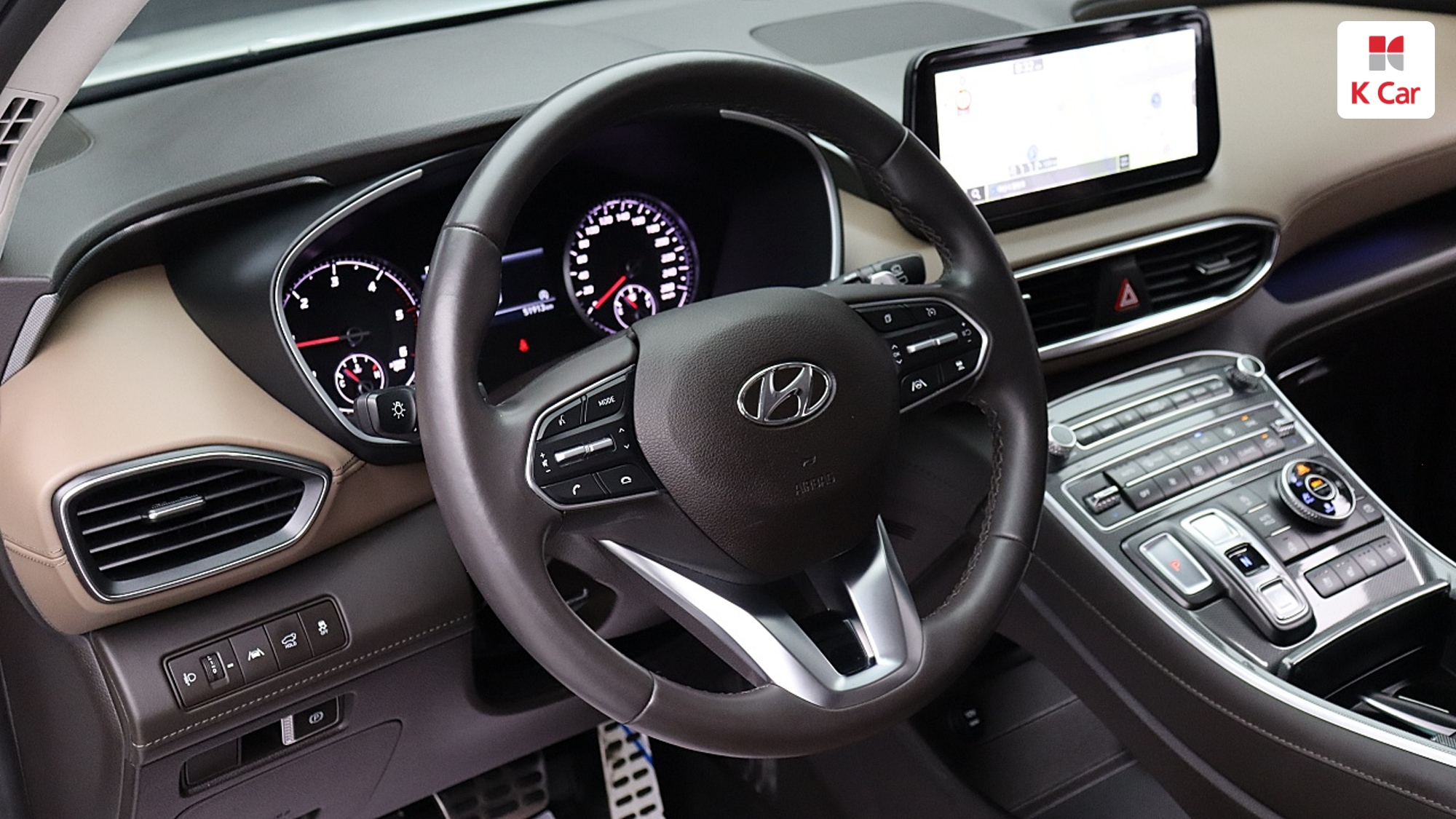 Hyundai Santa FE дизель 2.2 4WD Prestige, миниатюра 2