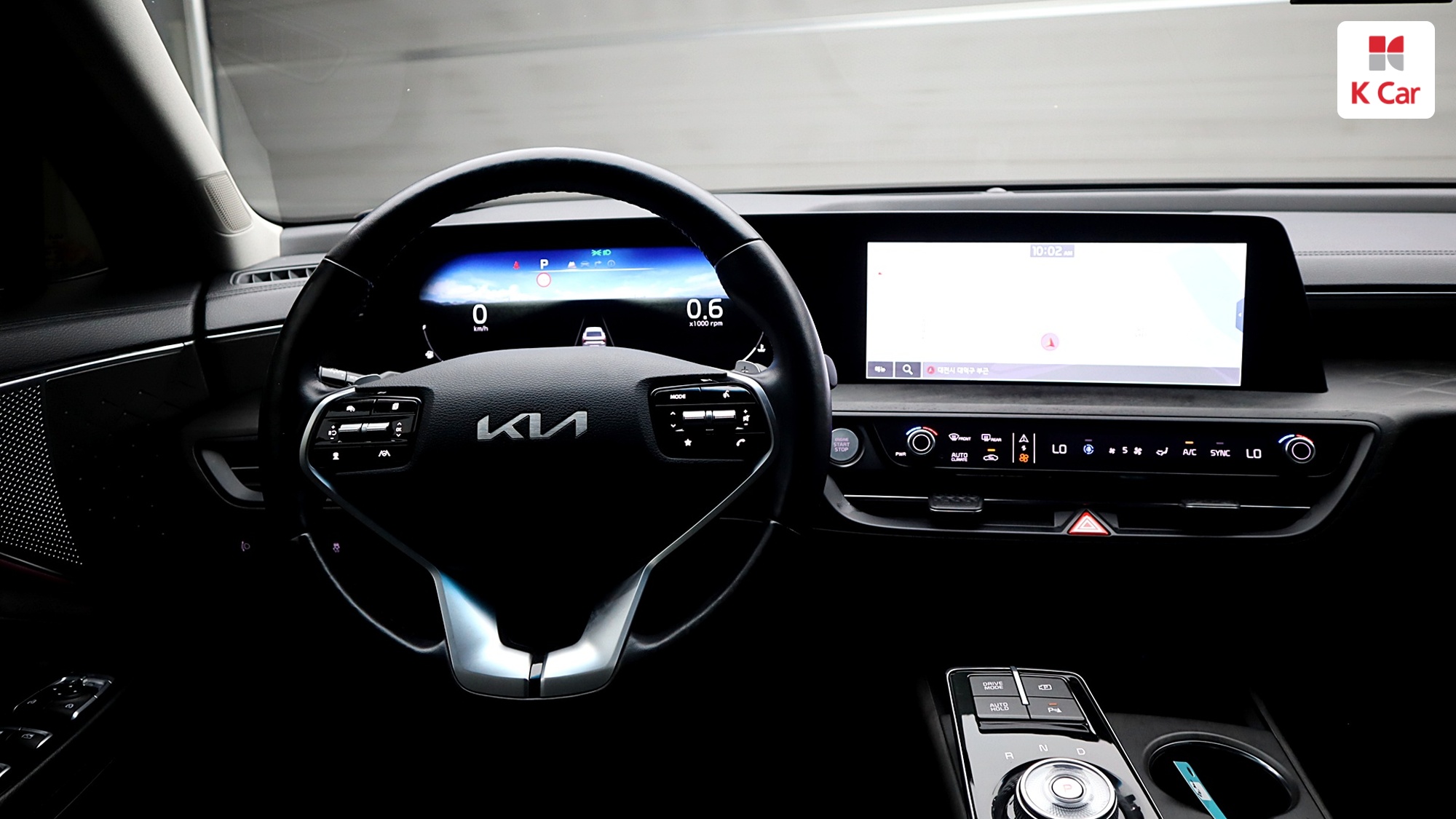 Kia K8 бензин 3.5 2WD, миниатюра 14