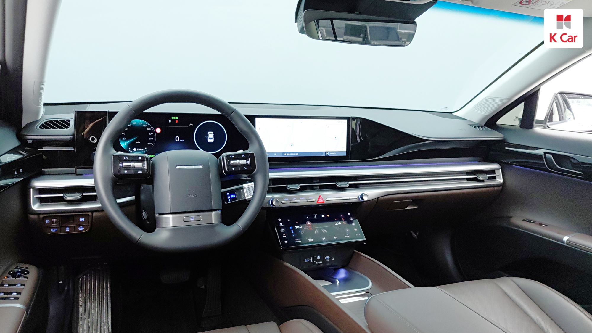 Hyundai Grandeur бензин Turbo 1.6 гибрид, миниатюра 12