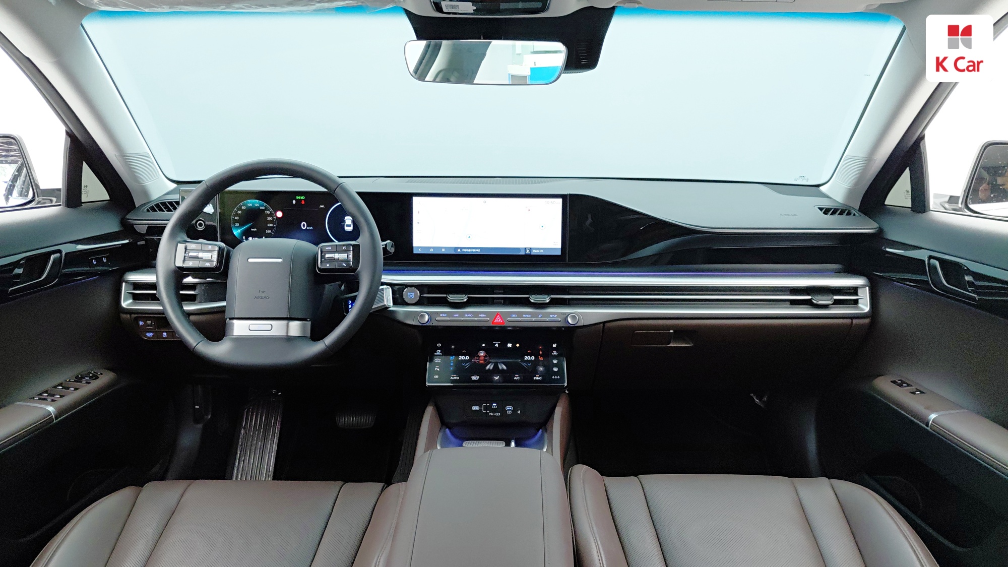 Hyundai Grandeur бензин Turbo 1.6 гибрид, миниатюра 13