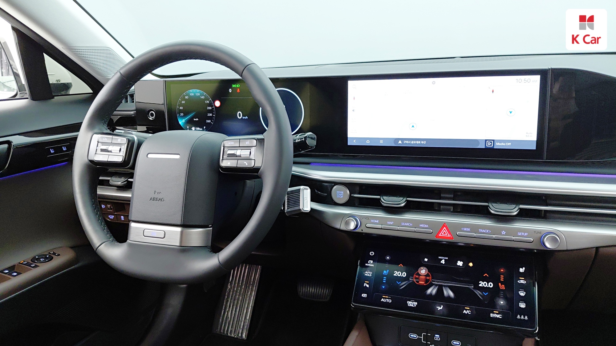 Hyundai Grandeur бензин Turbo 1.6 гибрид, миниатюра 14