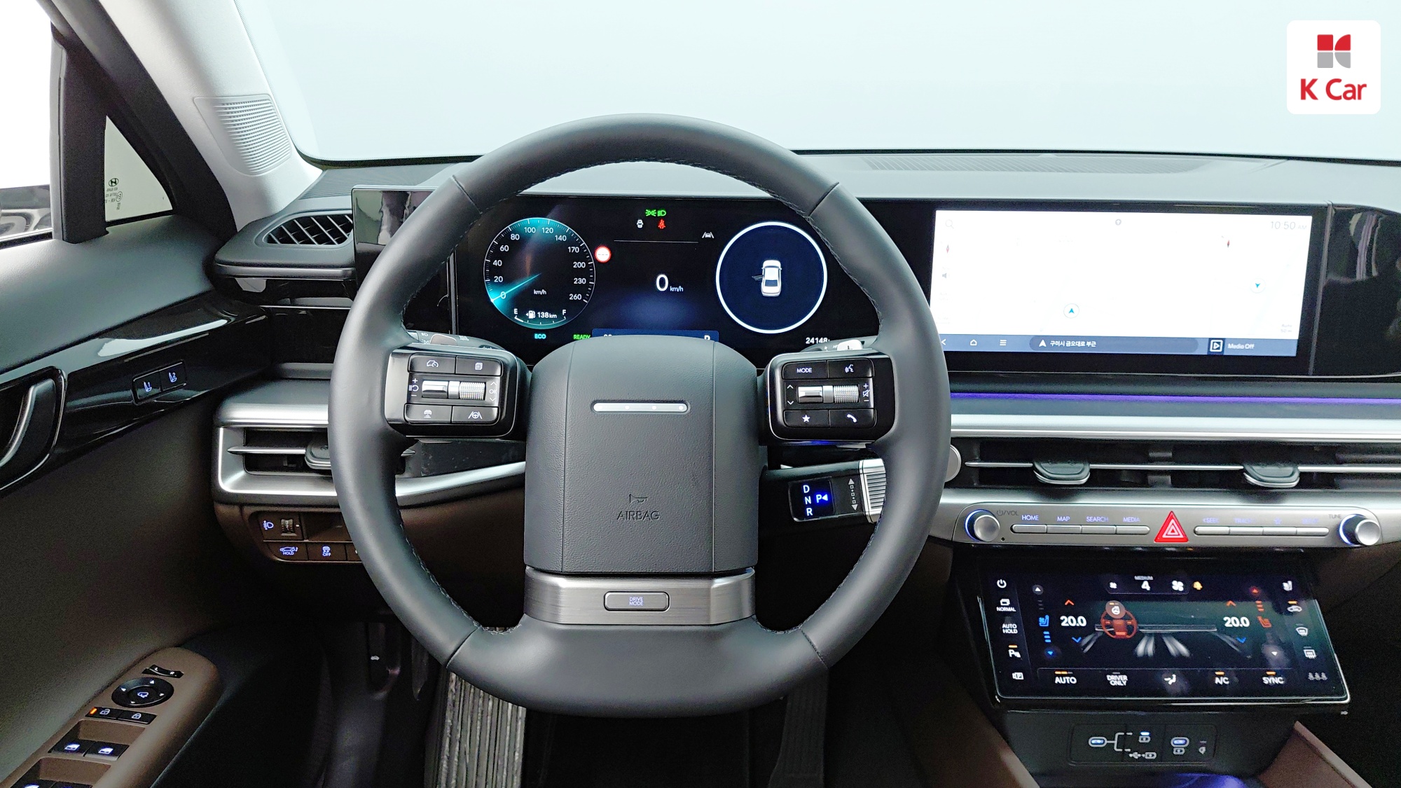 Hyundai Grandeur бензин Turbo 1.6 гибрид, миниатюра 28
