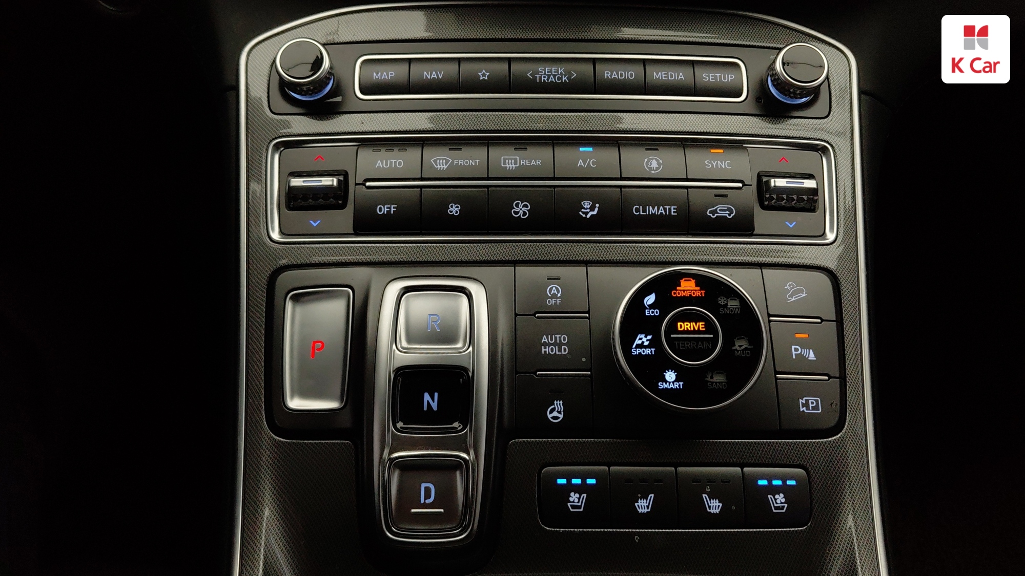 Hyundai Santa FE дизель 2.2 4WD Prestige, миниатюра 16