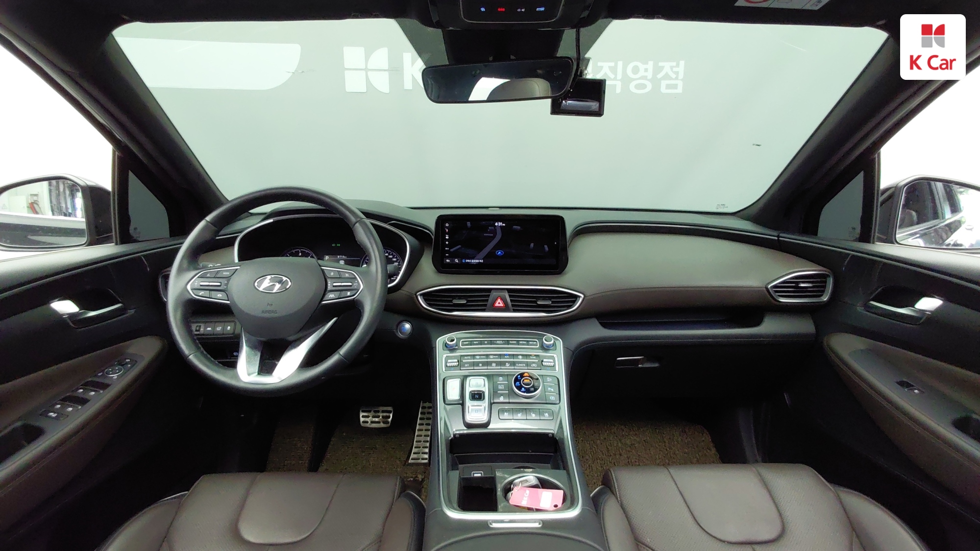 Hyundai Santa FE дизель 2.2 4WD Prestige, миниатюра 24
