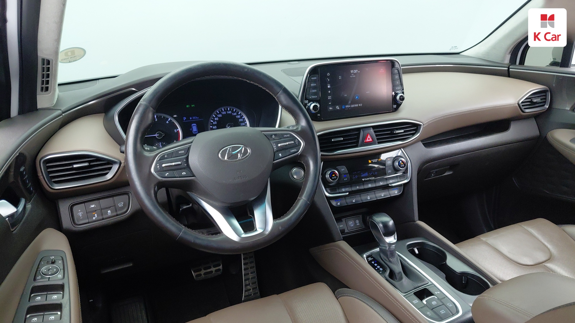 Hyundai Santa FE дизель 2.0 2WD Prestige, миниатюра 30