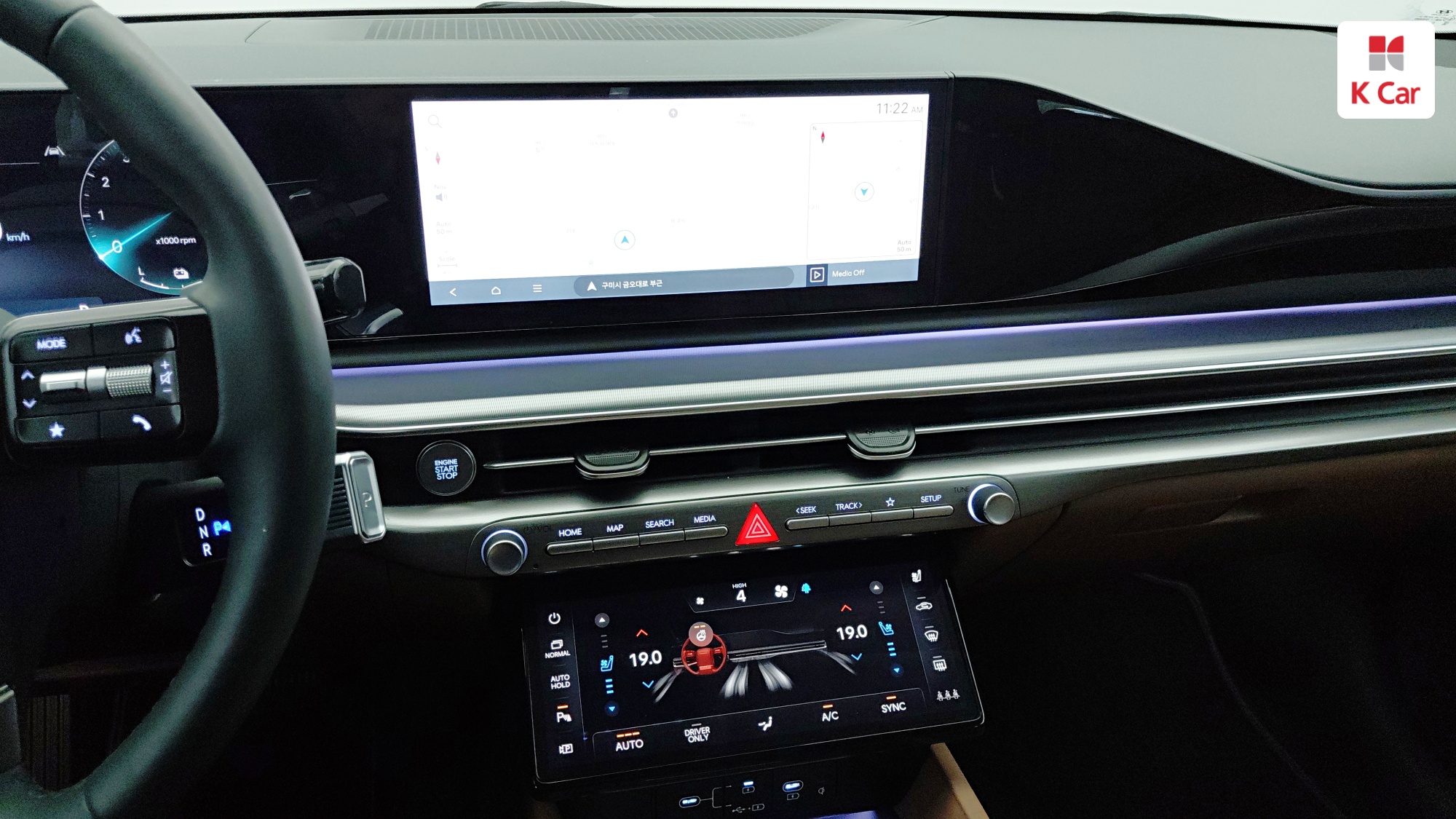 Hyundai Grandeur бензин Turbo 1.6 гибрид, миниатюра 19