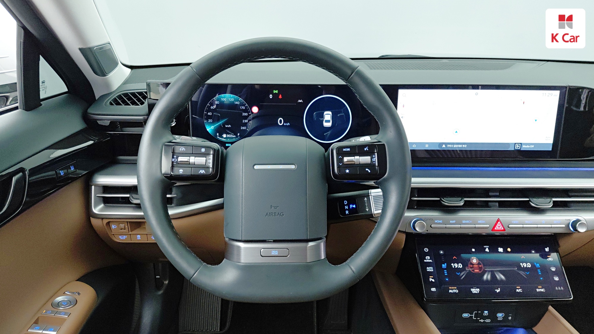 Hyundai Grandeur бензин Turbo 1.6 гибрид, миниатюра 29