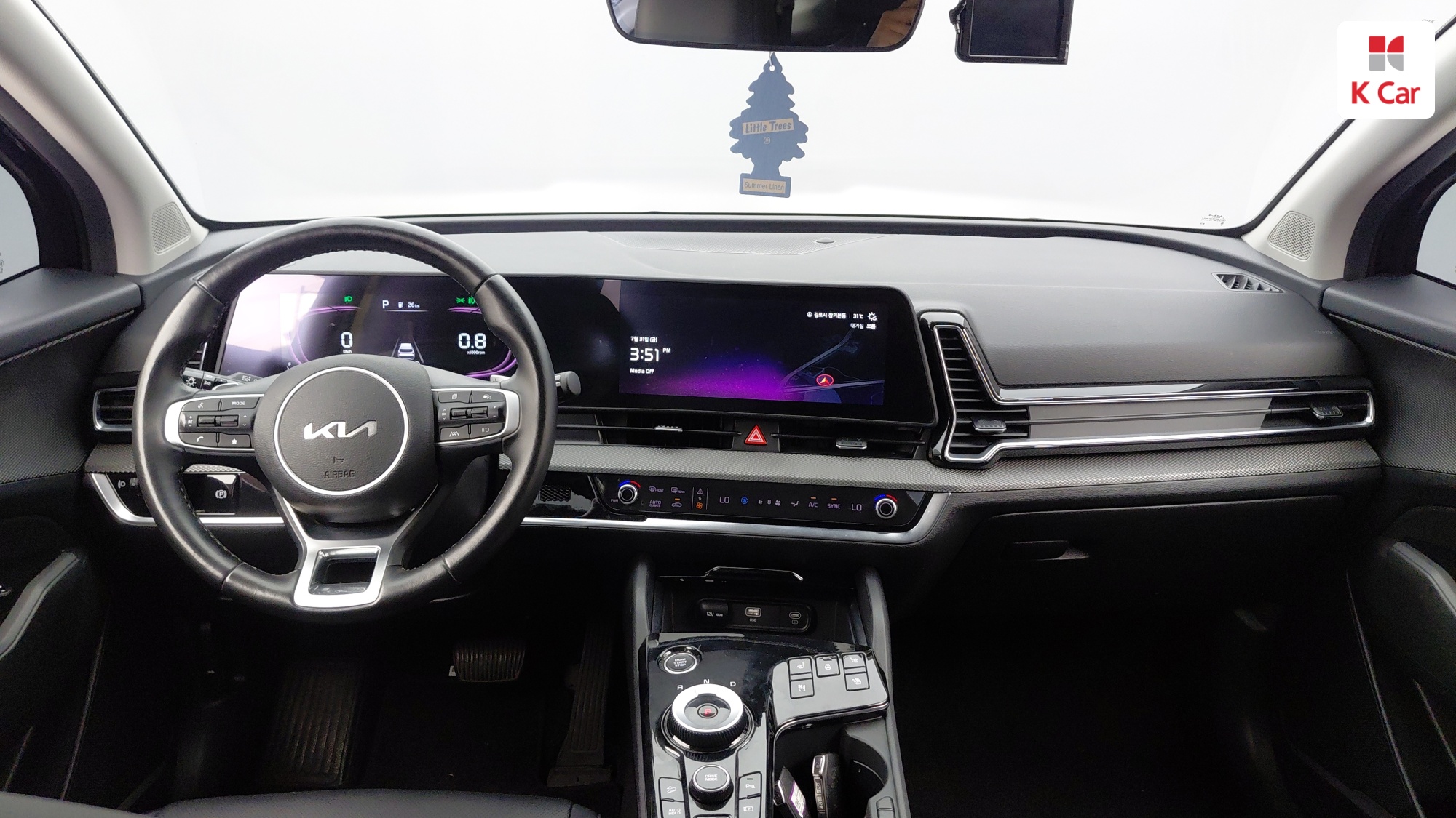Kia Sportage 2.0 дизель 2WD Prestige, миниатюра 2
