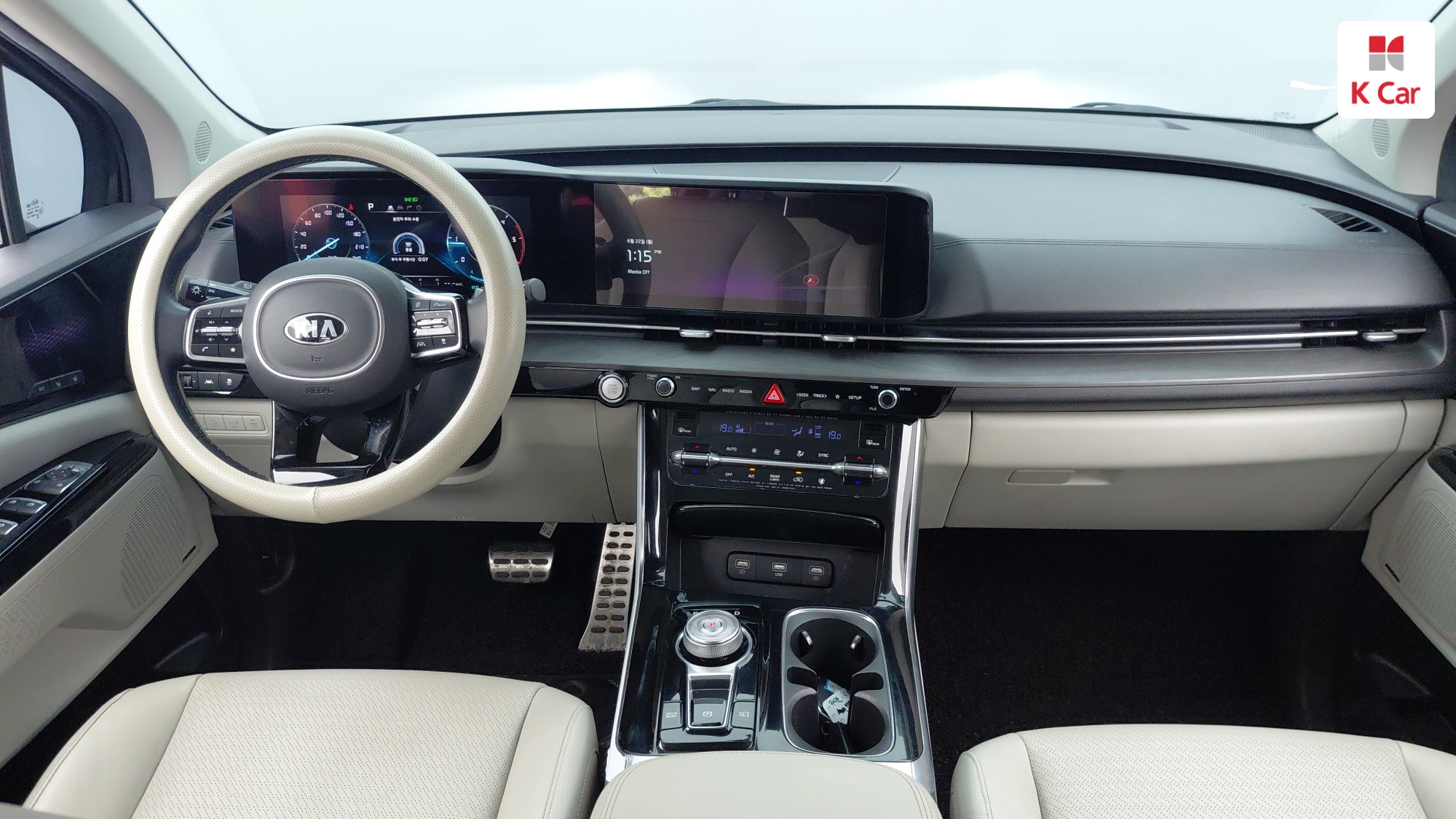 Kia Carnival дизель 2.2 (9 мест) Signature, миниатюра 3