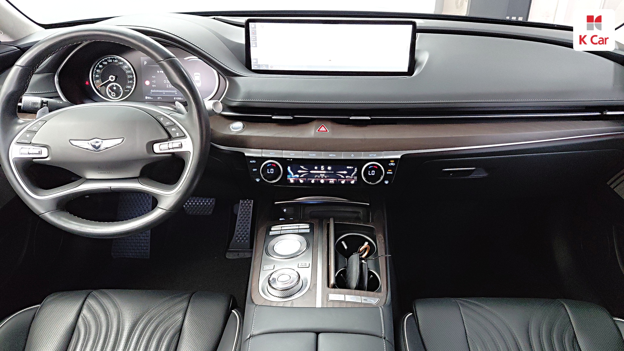 Genesis G80 бензин Turbo 3.5 AWD, миниатюра 2