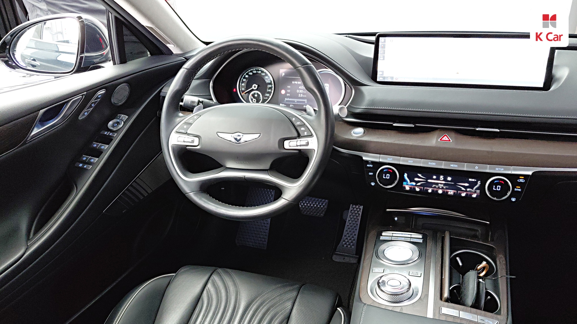 Genesis G80 бензин Turbo 3.5 AWD, миниатюра 3