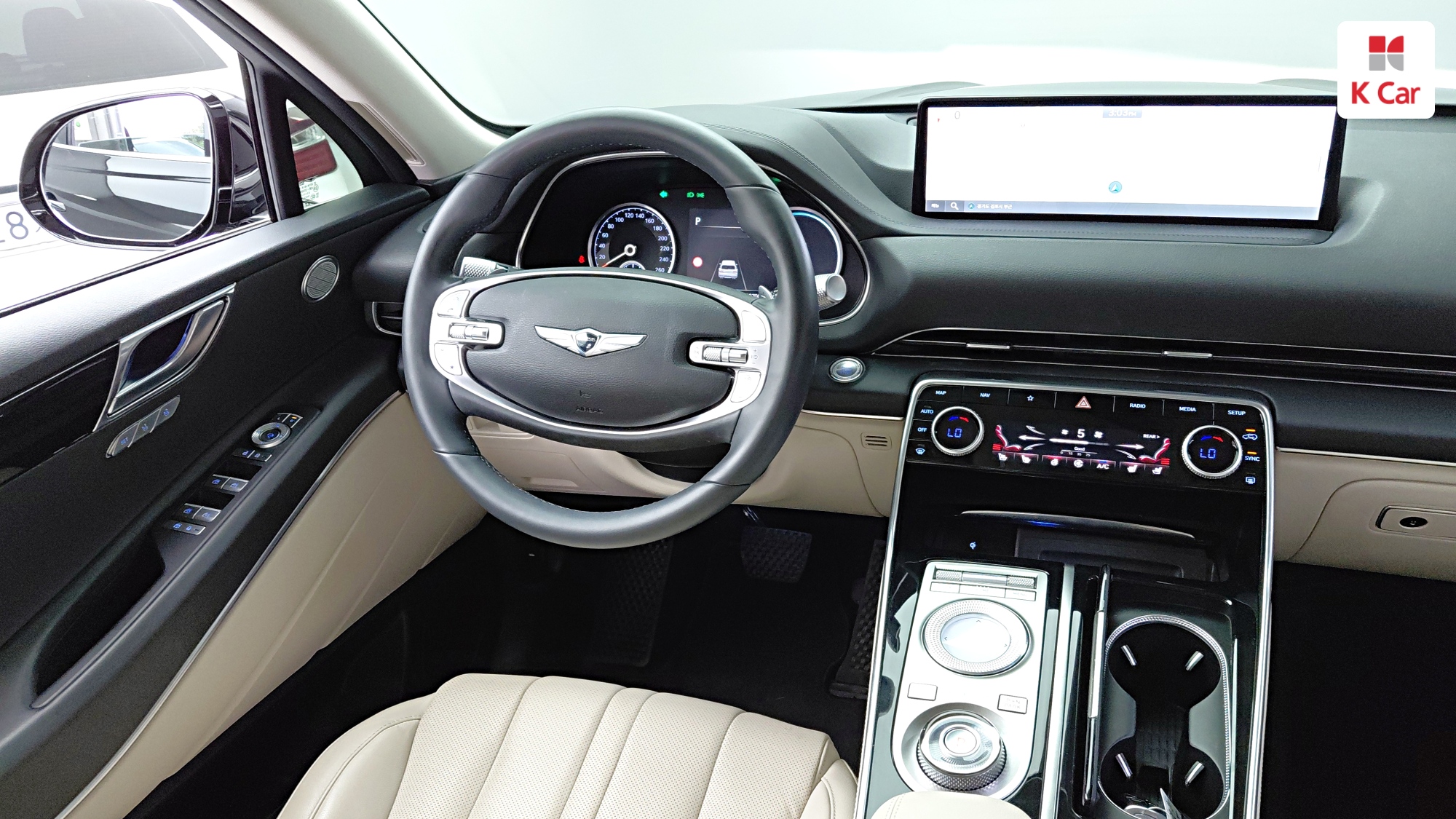 Genesis GV80 дизель 3.0 AWD (5 мест), миниатюра 3